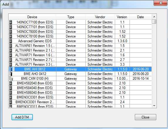 configuração do módulo HART BME AHI 0812